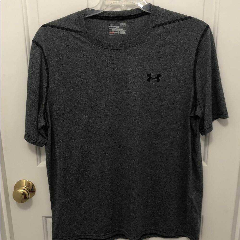 Under Armour Men's Charcoal Short Sleeve Tee